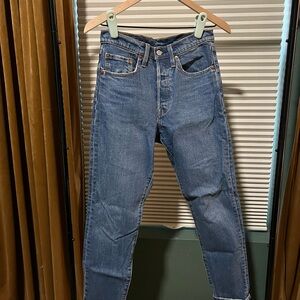 Levi's High Waisted Mom Jeans
